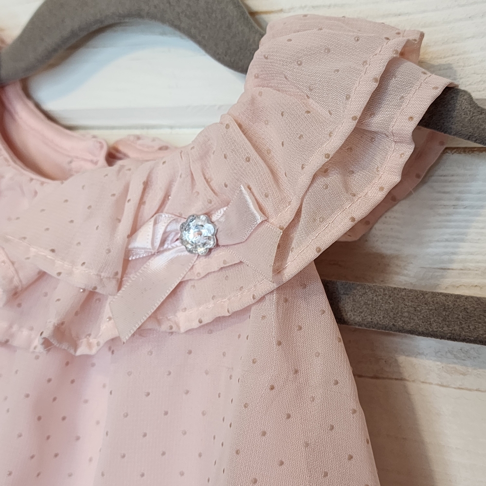 Nannette Pink Ruffled Diaper Cover - Picture 5 of 13